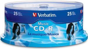 Verbatim 700MB 40X CD-R 25 Packs Disc Model 96155