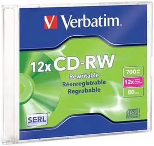 Verbatim 12x CD-RW Media
