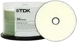 TDK 52X CD-R CD-R Bulk 80 Min 52X White Spindle Model TDK48944