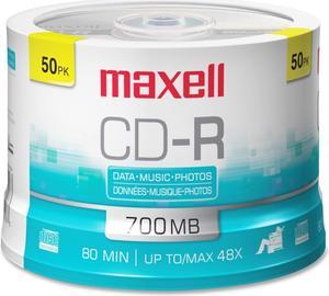 maxell 700MB 48X CD-R 50 Packs Disc Model 648250