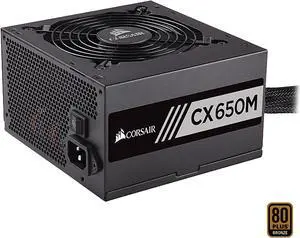 CORSAIR CX-M Series CX650M 650W 80 PLUS BRONZE Haswell Ready ATX12V & EPS12V Semi-Modular Power Supply CP-9020103-NA