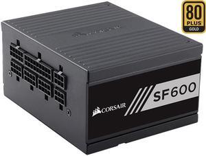 CORSAIR SF Series SF600 600W 80 PLUS GOLD Active PFC Haswell Ready SFX SFX12V Micro ATX Full Modular Power Supply