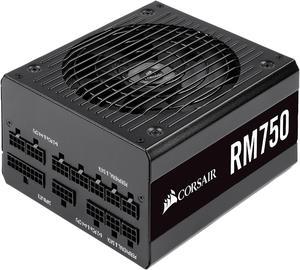 CORSAIR RM Series RM750 CP-9020195-NA 750 W ATX12V v2.52 / EPS12V v2.92 SLI Ready CrossFire Ready 80 PLUS GOLD Certified Full Modular Power Supply
