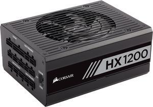 CORSAIR HX Series HX1200 CP-9020140-NA 1200 W ATX12V v2.4 / EPS12V 2.92 80 PLUS PLATINUM Certified Full Modular Power Supply