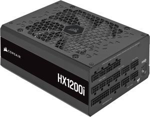 CORSAIR HX1200i Fully Modular Ultra-Low Noise ATX Power Supply - ATX 3.0 & PCIe 5.0 Compliant - Fluid Dynamic Bearing Fan - CORSAIR iCUE Software Compatible - 80 PLUS Platinum Efficiency