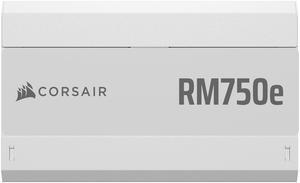 CORSAIR RM750e Fully Modular Low-Noise ATX Power Supply - ATX 3.1 & PCIe 5.1 Compliant - 105°C-Rated Capacitors - Cybenetics Gold  Efficiency