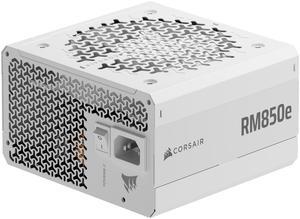 CORSAIR RM850e (2025) Fully Modular Low-Noise ATX Power Supply - ATX 3.1 & PCIe 5.1 Compliant - 105°C-Rated Capacitors - Cybenetics Gold Efficiency