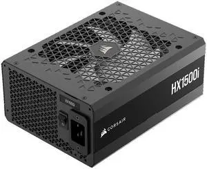 CORSAIR HX1500i (2025) Fully Modular Ultra-Low Noise ATX Power Supply with 12V-2x6 Cable – ATX 3.1 & PCIe 5.1 Compliant, Cybenetics Platinum Efficiency, Fluid Dynamic Bearing Fan – Black CORSAIR HX1500i (2025) Fully Modular Ultra-Low Noise ATX Power Supply with 12V-2x6 Cable – ATX 3.1 & PCIe 5.1 Compliant, Cybenetics Platinum Efficiency, Fluid Dynamic Bearing Fan – Black