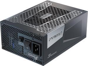 Seasonic PRIME PX-1600, 1600W 80+ Platinum, Full Modular, Fan Control in Fanless, Silent, and Cooling Mode, Perfect Power Supply for Gaming and High-Performance Systems, SSR-1600PD