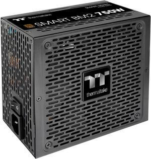 Thermaltake Smart BM2 750W 80+ Bronze Intel Skylake’s C6/C7 States & ErP Ready 140mm Quiet Fan Japanese Capacitor Semi Modular Power Supply 5 Year Warranty, PS-SPD-0750MNFABU-1