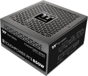 Thermaltake Toughpower PF3 850W 80+ Platinum ATX 3.0 (PCI-E 5.0 450W 12VHPWR Connector included) Full Modular SLI/Crossfire Ready Power Supply, PS-TPD-0850FNFAPU-L