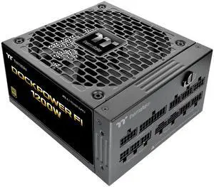 Thermaltake Dockpower FI 1200W, ATX 3.1, Native PCIe 5.1 12V-2X6 (X2), Modular, Etched Color Matched Cables, Detachable Dock Module, 80 Plus Gold Certified, Black, PS-DCP-1200FNFAGU-2 Thermaltake Dockpower FI 1200W, ATX 3.1, Native PCIe 5.1 12V-2X6 (X2), Modular, Etched Color Matched Cables, Detachable Dock Module, 80 Plus Gold Certified, Black, PS-DCP-1200FNFAGU-2