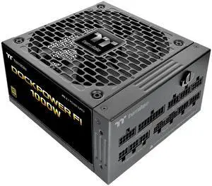 Thermaltake Dockpower FI 1000W; ATX 3.1; Native PCIe 5.1 12V-2X6; Modular; Etched Color Matched Cables; Detachable Dock Module; 80 Plus Gold Certified; Black; PS-DCP-1000FNFAGU-2 Thermaltake Dockpower FI 1000W; ATX 3.1; Native PCIe 5.1 12V-2X6; Modular; Etched Color Matched Cables; Detachable Dock Module; 80 Plus Gold Certified; Black; PS-DCP-1000FNFAGU-2