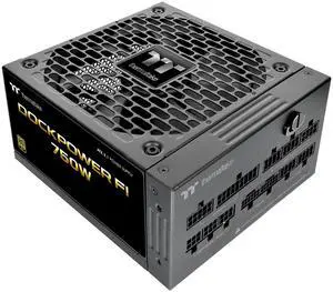 Thermaltake Dockpower FI 750W; ATX 3.1; Native PCIe 5.1 12V-2X6; Modular; Etched Color Matched Cables; Detachable Dock Module; 80 Plus Gold Certified; Black; PS-DCP-0750FNFAGU-2 Thermaltake Dockpower FI 750W; ATX 3.1; Native PCIe 5.1 12V-2X6; Modular; Etched Color Matched Cables; Detachable Dock Module; 80 Plus Gold Certified; Black; PS-DCP-0750FNFAGU-2