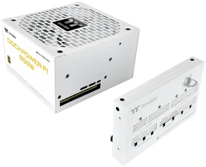 Thermaltake Dockpower FI 850W; ATX 3.1; Native PCIe 5.1 12V-2X6; Modular; Etched Color Matched Cables; Detachable Dock Module; 80 Plus Gold Certified; Snow; PS-DCP-0850FNFAGU-S Thermaltake Dockpower FI 850W; ATX 3.1; Native PCIe 5.1 12V-2X6; Modular; Etched Color Matched Cables; Detachable Dock Module; 80 Plus Gold Certified; Snow; PS-DCP-0850FNFAGU-S