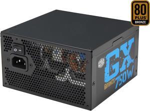 Cooler Master GX - 750W Power Supply with 80 PLUS Bronze Certification