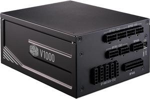 Cooler Master V1000 Platinum 1000W Full-Modular, 80 PLUS Platinum, Japanese Capacitors, Single/Multi Rail Switch, 10 Year Warranty Power Supply