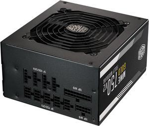 Cooler Master MWE Gold 750 V2 Fully Modular, 750W, 80+ Gold Efficiency, Quiet HDB Fan, 2 EPS Connectors, High Temperature Resilience, 5 Year Warranty