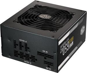 Cooler Master MWE Gold 650 V2 Fully Modular, 650W, 80+ Gold Efficiency, Quiet HDB Fan, 2 EPS Connectors, High Temperature Resilience, 5 Year Warranty