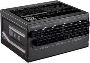 Cooler Master V1100 SFX Platinum Fully Modular, Fully ATX3.0, 1100W SFX, 80+ Platinum Efficiency, ATX Bracket Included, SFX Form Factor (MPZ-B001-SFAP-BUS)