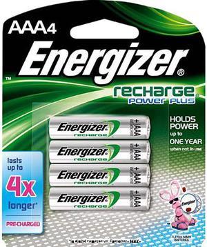 Energizer Rechargeable AA and AAA Battery Charger (Recharge Pro) with 4 AA  NiMH Rechargeable Batteries
