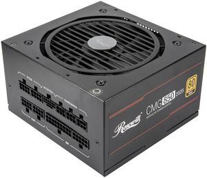 Rosewill CMG Series, CMG850, 850W Fully Modular Power Supply, 80 PLUS GOLD Certified, Ultra Quiet Fluid Dynamic Bearing Fan with Auto Speed Control, ECO Mode, Japanese Capacitors, Black