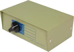 C2G 03292 4-Port DB25 Manual Switch Box C2G 03292 4-Port DB25 Manual Switch Box