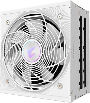 GIGABYTE AORUS ELITE ICE PSU - 1000W 80 PLUS Platinum Certified - PCIe5.1 Ready - ATX3.1 - Fully Modular Power Supply (GP-AE1000PM PG5 ICE)