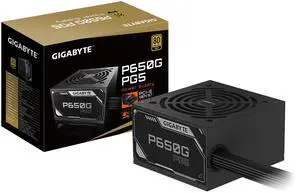 GIGABYTE P650G PG5 - ATX 3.1 & PCIe 5.1 Ready - 650W 80 Plus Gold Certified Power Supply GIGABYTE P650G PG5 - ATX 3.1 & PCIe 5.1 Ready - 650W 80 Plus Gold Certified Power Supply
