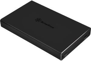 SilverStone SST-TS15B 2.5" Black SATA I/II/III USB 3.1 External Enclosure