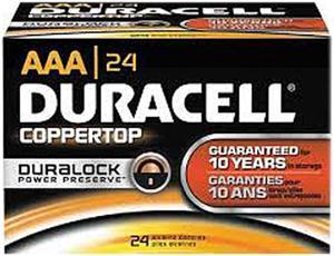 DURACELL Coppertop 1.5V 2100mAh AA Alkaline Battery, 24-pack
