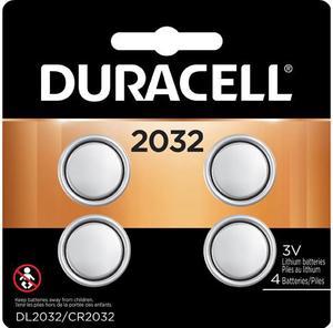 Duracell DL2032B4CT 2032 3V Lithium Battery For Security Device, Medical Equipment, Health/Fitness Monitoring Equipment, Calculator, Watch, Keyfob Transmitter - CR2032 - Lithium (Li) - 144 / Carton