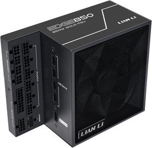 LIAN LI Edge series EG0850 Black, 850W ATX12V v3.1, 80 PLUS GOLD Certified ...