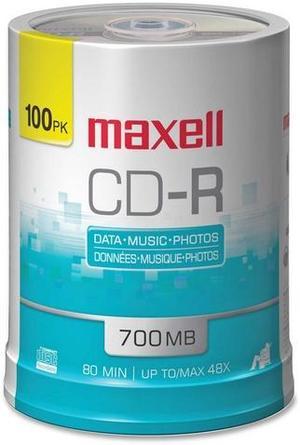 maxell 700MB 48X CD-R 100 Packs Disc Model 648200