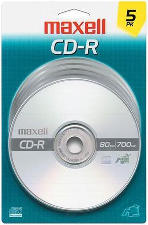 maxell 700MB 40X CD-R 5 Packs Disc Model 648220
