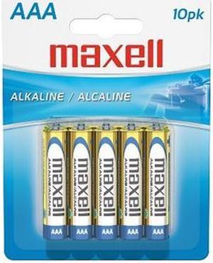 maxell 723810 - LR0310BP 10-pack AAA Alkaline Batteries