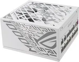 ASUS ROG Strix 1000W Platinum White Edition (80 PLUS & Cybenetics Platinum, fully modular ATX, ATX 3.1, PCIe 5.1, GaN MOSFET, GPU-First IVS, ROG Equalizer 12V-2x6 power cable, 10-year warranty) ASUS ROG Strix 1000W Platinum White Edition (80 PLUS & Cybenetics Platinum, fully modular ATX, ATX 3.1, PCIe 5.1, GaN MOSFET, GPU-First IVS, ROG Equalizer 12V-2x6 power cable, 10-year warranty)
