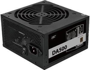 DeepCool DA500 80 Plus Bronze Certified 500W Power Supply, ATX12V, 120mm PWM Silent Fan, 5 Year Warranty