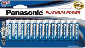 Panasonic LR6XP/24BH 24-pack AA Alkaline Batteries