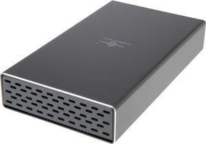 VANTEC NST-371C31-BK 2.5" & 3.5" Black SATA I/II/III USB 3.1 Type C NexStar GX USB 3.1 Gen 2 Type-C 3.5" SATA HDD/SSD Enclosure