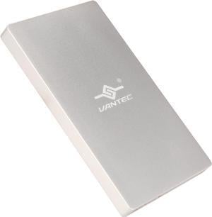 VANTEC NexStar SX NST-204C3-SV 2.5" Silver SATA I/II/III USB 3.1 Gen 2 USB-C 2.5" SATA SSD to USB 3.1 Gen 2 Type C Enclosure