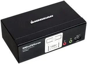 IOGEAR GCS1802 2 Port KVMP Switch with USB 2.0 Hub and Audio IOGEAR GCS1802 2 Port KVMP Switch with USB 2.0 Hub and Audio