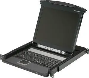 IOGEAR GCL1800 17" LCD KVM Combo Console