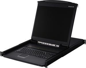 IOGEAR GCL1908KITU 8-Port 19" LCD KVM Drawer Kit with USB KVM Cables