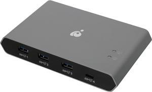 IOGEAR GUS4C2 USB-C 2-Port Keyboard Mouse and Peripheral Switch with Power Delivery
