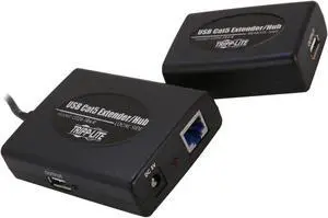 Tripp Lite U224-1R4-R 3-Port USB 2.0 Hub with built-in cat5 extender, 3 Local and 1 Remote Port
