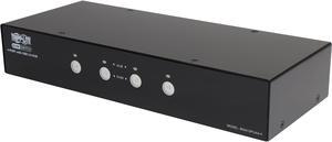 TRIPP LITE B004-DPUA4-K 4-Port DisplayPort KVM Switch w/Audio, Cables and USB 3.0 SuperSpeed Hub