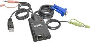 Tripp Lite USB Server Interface Unit (SIU) for B064 KVMs with Virtual Media Support & Audio, TAA (B055-001-USB-VA)