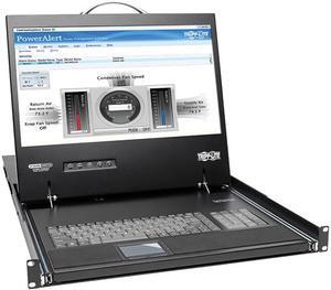 Tripp Lite 16-Port 1U Rack Console IP KVM Switch 2+1 Users w/ 19in. Screen (B070-016-19-IP2)