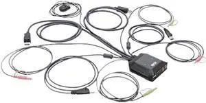 Tripp Lite B032-DPUA2 2-Port DisplayPort 1.1/USB KVM Switch